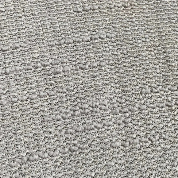 Style & Co Knit Lace Embroidered Flowy Hem Long Sleeve Beige Tan Blouse Top S - Picture 6 of 8